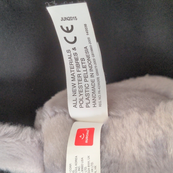 Destination Nation Aurora Gray Plush Stuffed Animal Tusk Elephant Jun 2015 - Picture 8 of 8